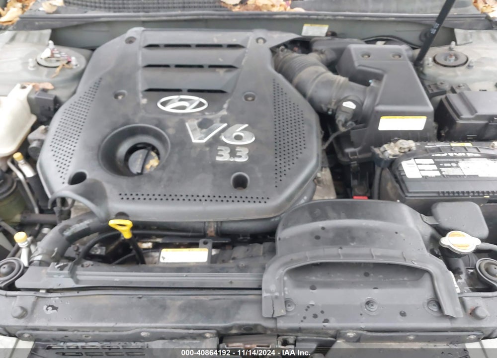 2008 HYUNDAI SONATA GLS V6 VIN: 5NPET46F78H360283