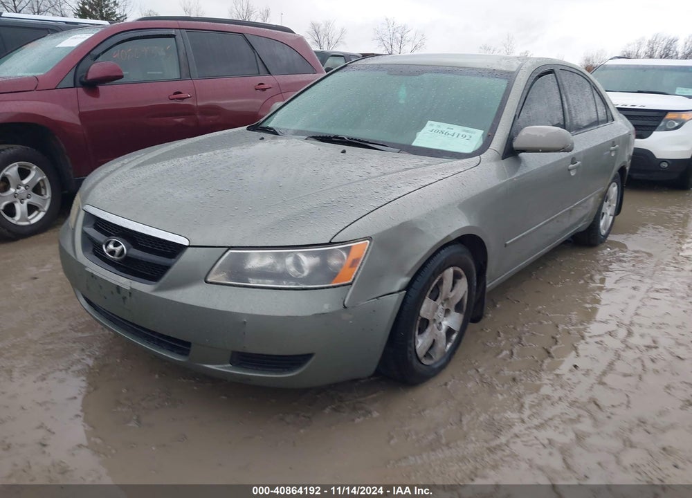 2008 HYUNDAI SONATA GLS V6 VIN: 5NPET46F78H360283
