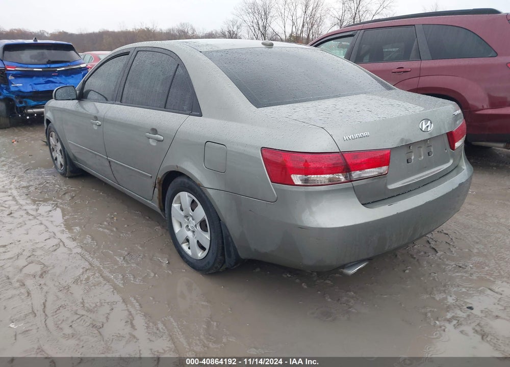 2008 HYUNDAI SONATA GLS V6 VIN: 5NPET46F78H360283