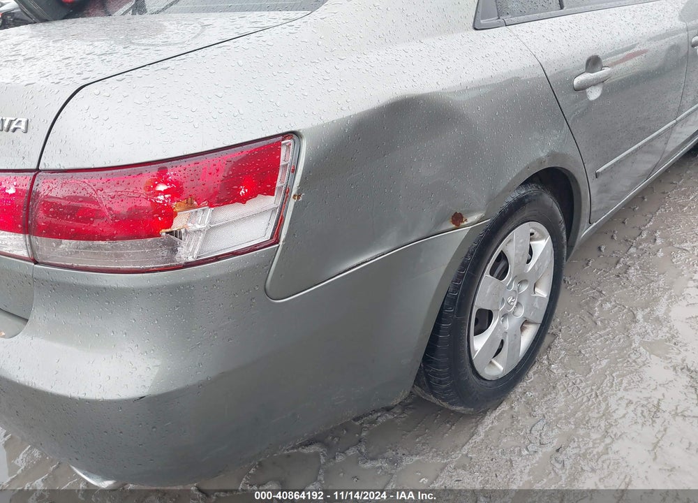 2008 HYUNDAI SONATA GLS V6 VIN: 5NPET46F78H360283