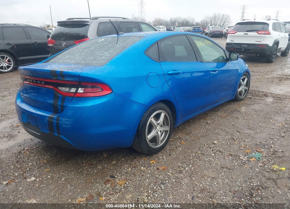 2015 DODGE DART SXT VIN: 1C3CDFBB2FD415118