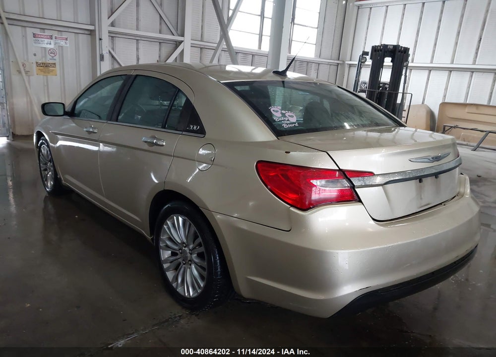 2011 CHRYSLER 200 LIMITED VIN: 1C3BC2FG8BN502958