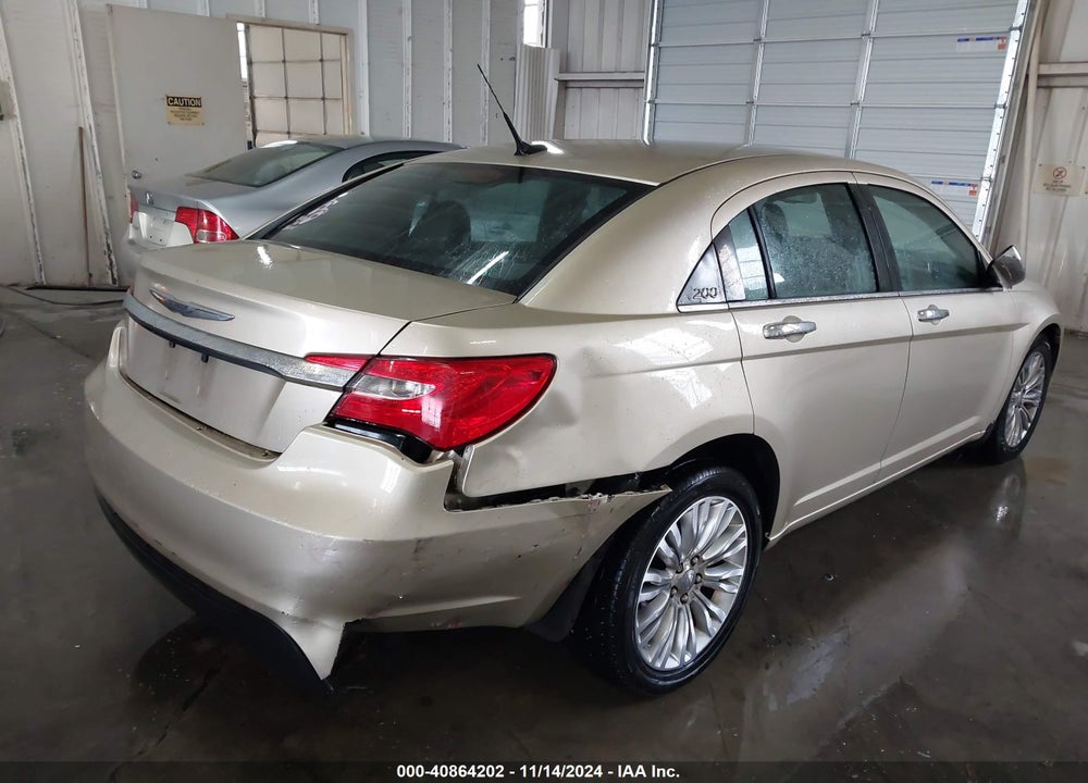 2011 CHRYSLER 200 LIMITED VIN: 1C3BC2FG8BN502958