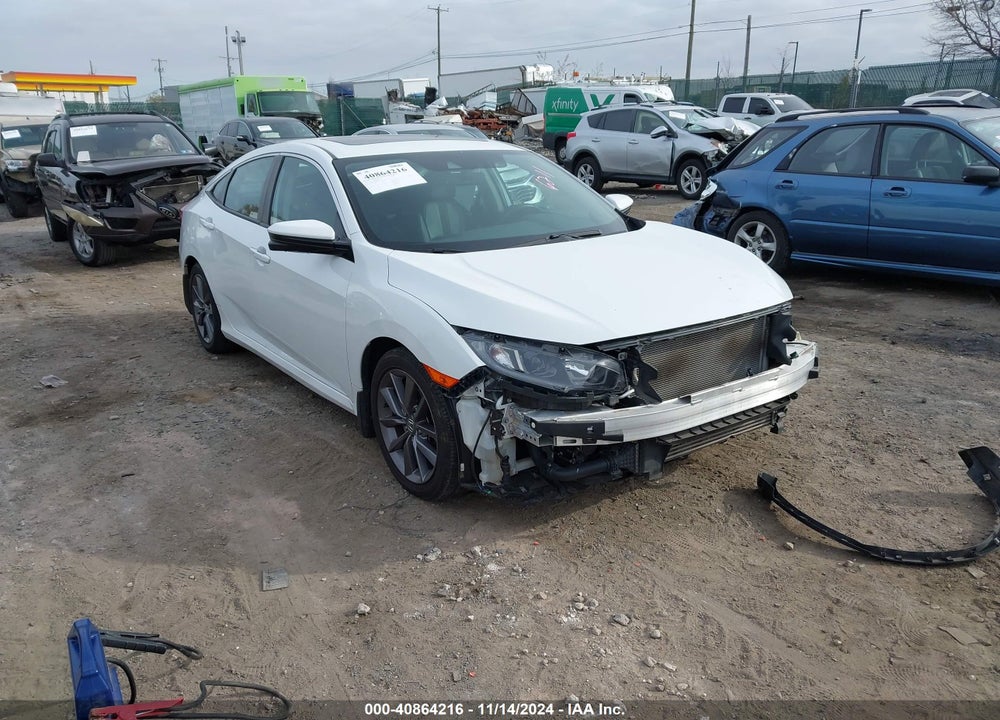 2021 HONDA CIVIC EX-L VIN: 19XFC1F76ME202124