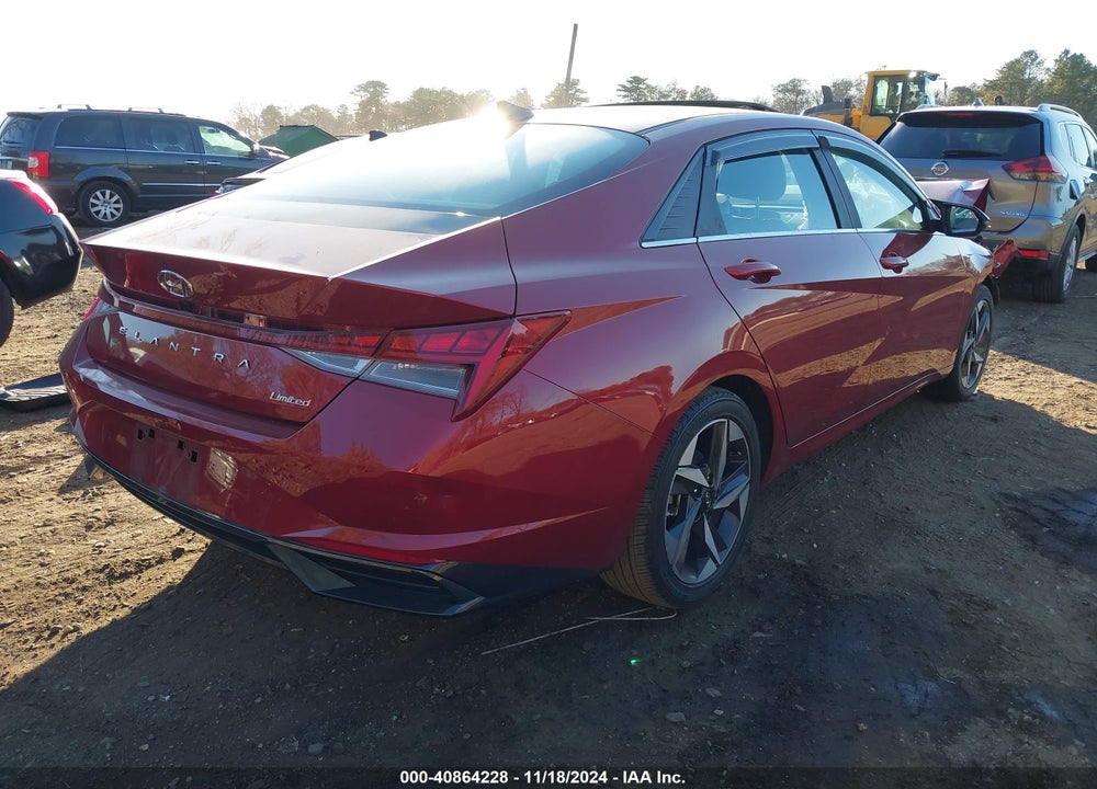 2023 HYUNDAI ELANTRA LIMITED VIN: KMHLP4AG7PU564349