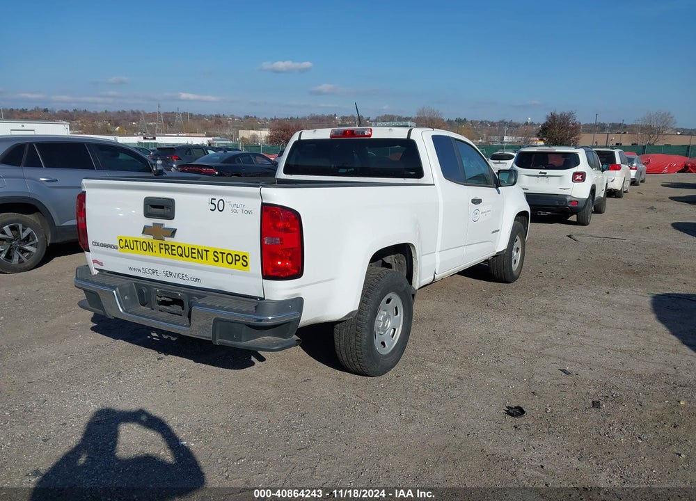 2016 CHEVROLET COLORADO WT VIN: 1GCHSBEA7G1225529