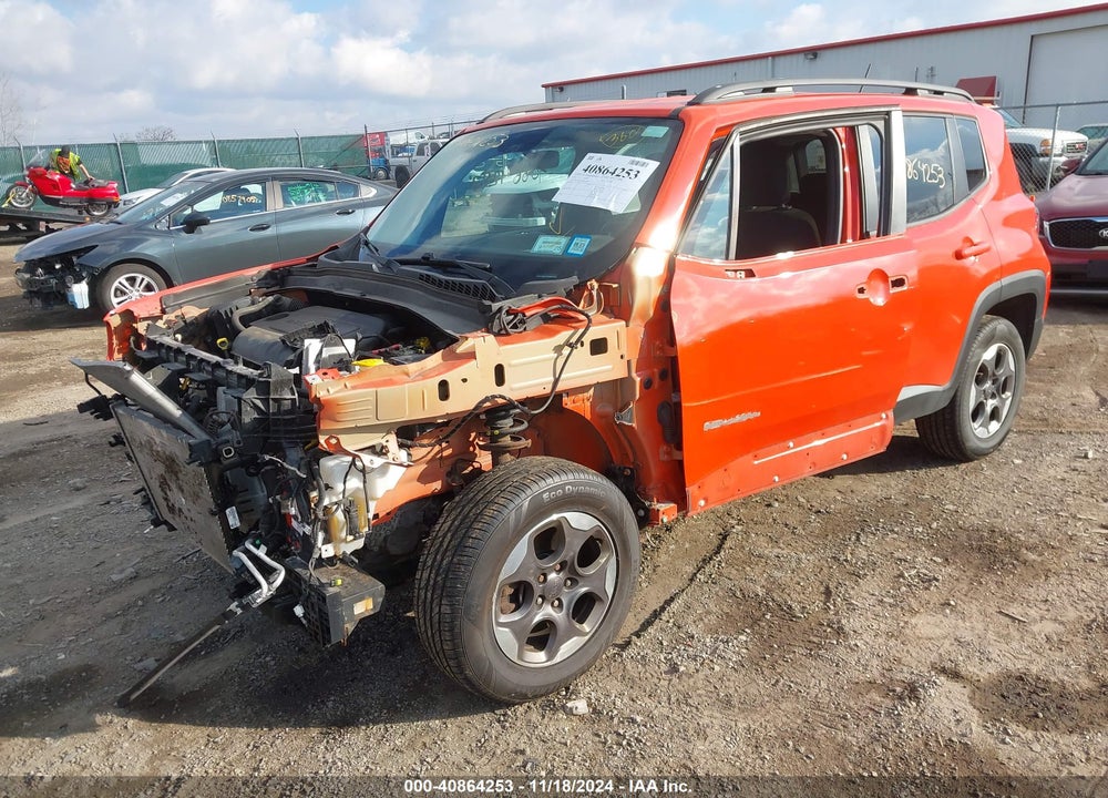 2016 JEEP RENEGADE SPORT VIN: ZACCJBAT8GPE34864