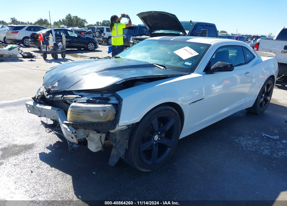 2014 CHEVROLET CAMARO 2LT VIN: 2G1FC1E30E9215412