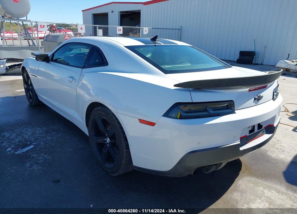 2014 CHEVROLET CAMARO 2LT VIN: 2G1FC1E30E9215412