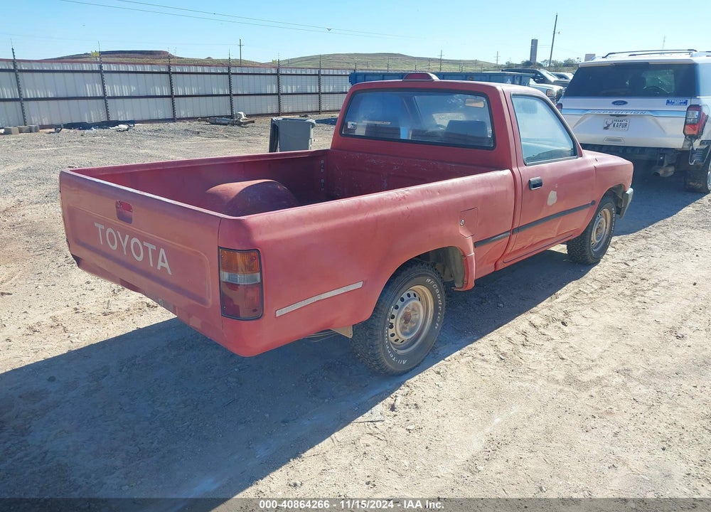 1994 TOYOTA PICKUP 1/2 TON SHORT WHLBASE STB VIN: 4TARN81A2RZ186398