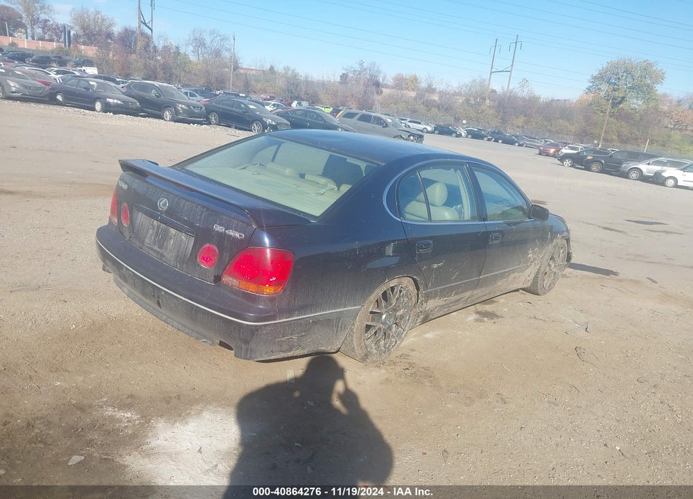 2001 LEXUS GS 430 VIN: JT8BL69S310007709