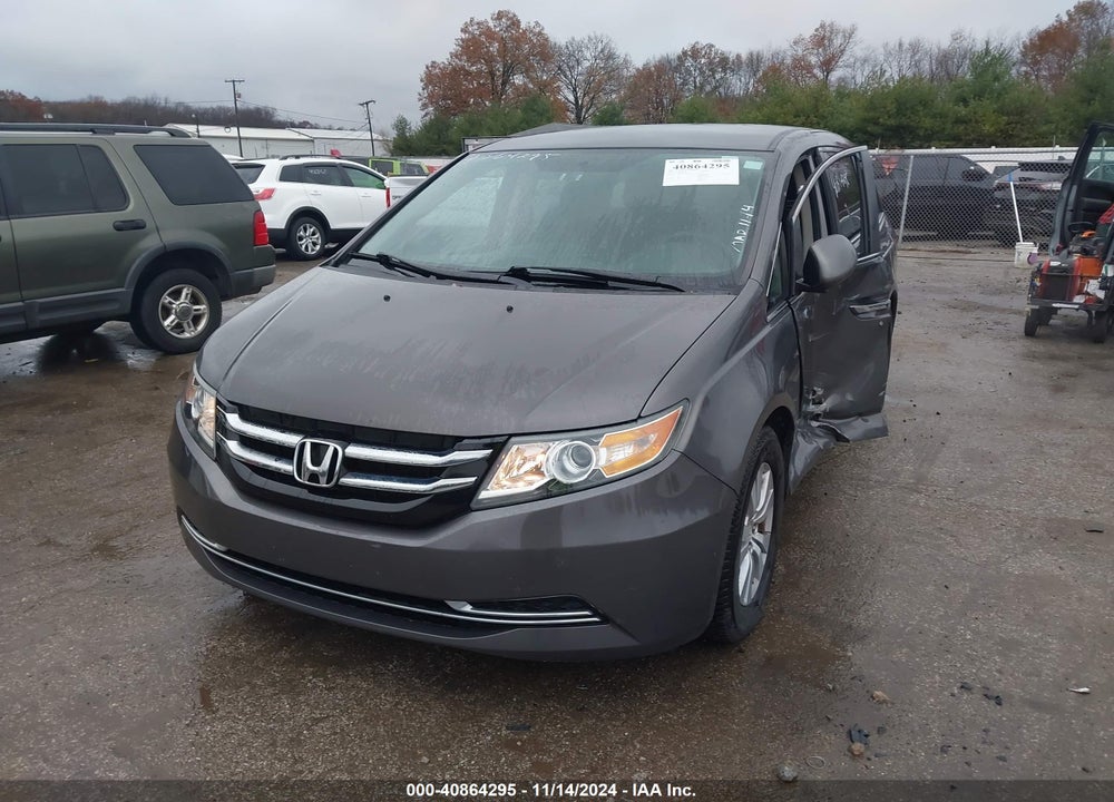 2014 HONDA ODYSSEY EX VIN: 5FNRL5H40EB110154