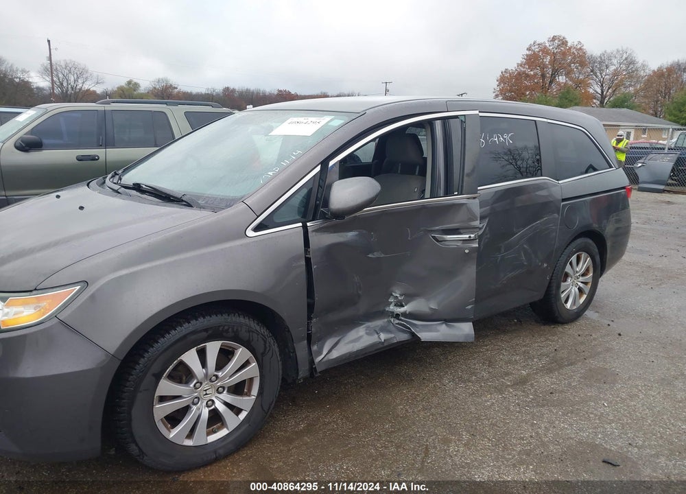 2014 HONDA ODYSSEY EX VIN: 5FNRL5H40EB110154