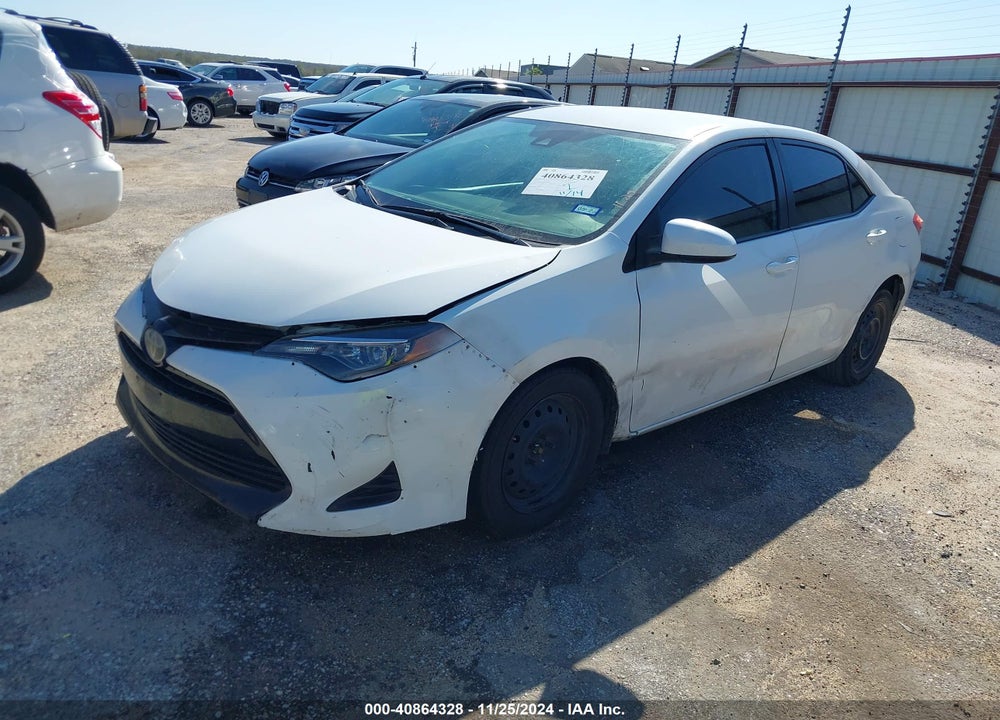 2019 TOYOTA COROLLA LE VIN: 5YFBURHE7KP928057