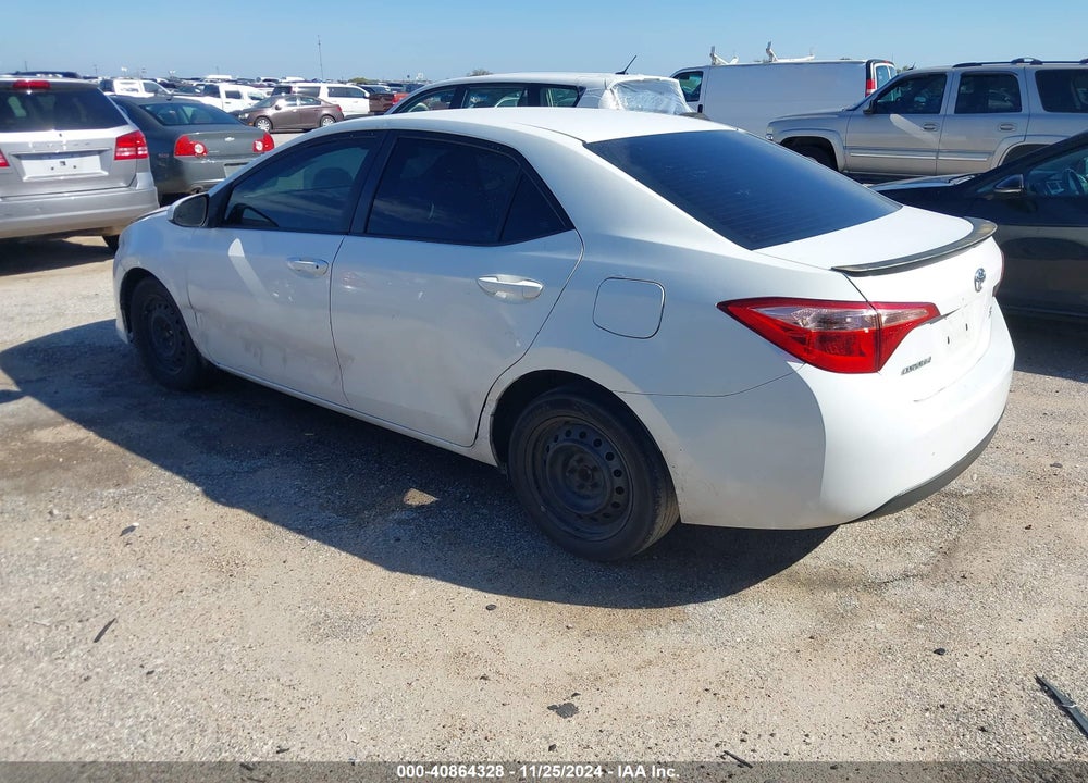2019 TOYOTA COROLLA LE VIN: 5YFBURHE7KP928057