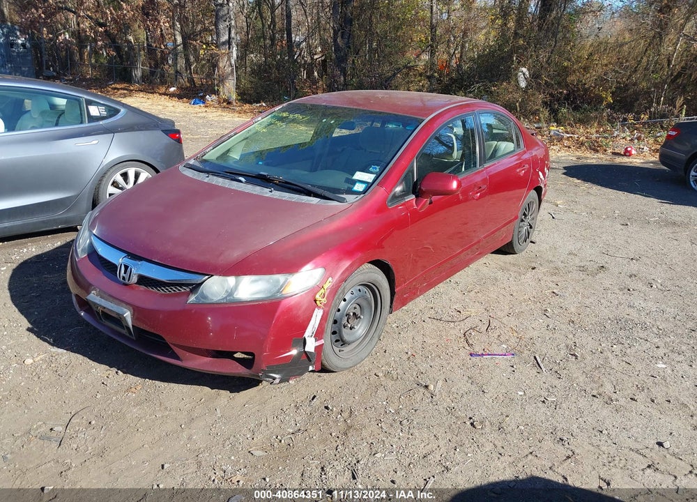 2010 HONDA CIVIC LX VIN: 2HGFA1F58AH579866