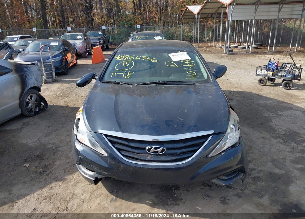 2012 HYUNDAI SONATA GLS VIN: 5NPEB4AC8CH478254