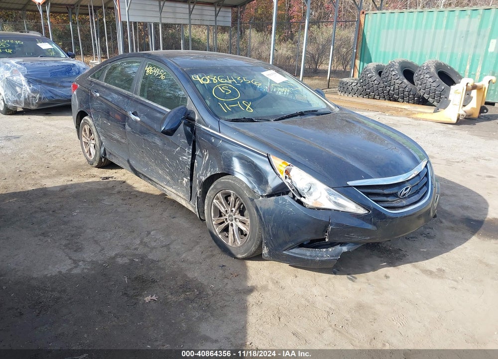 2012 HYUNDAI SONATA GLS VIN: 5NPEB4AC8CH478254