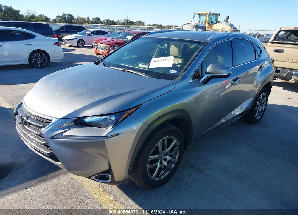 2015 LEXUS NX 200T VIN: JTJYARBZ8F2016134
