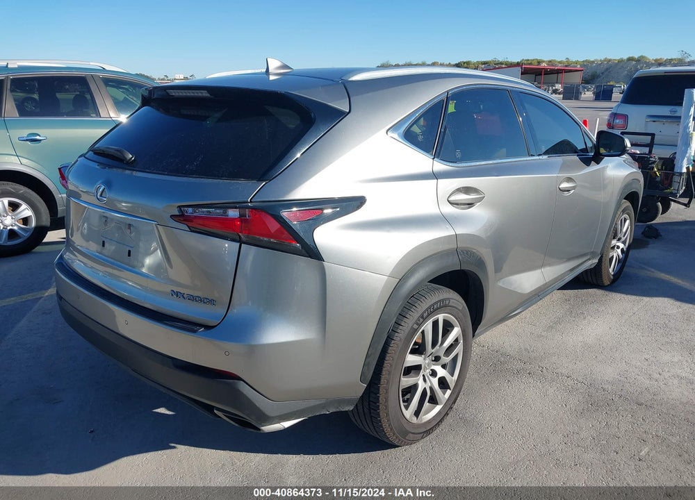 2015 LEXUS NX 200T VIN: JTJYARBZ8F2016134