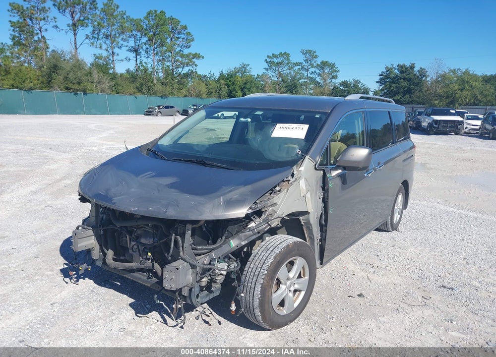 2014 NISSAN QUEST SV VIN: JN8AE2KP5E9102266
