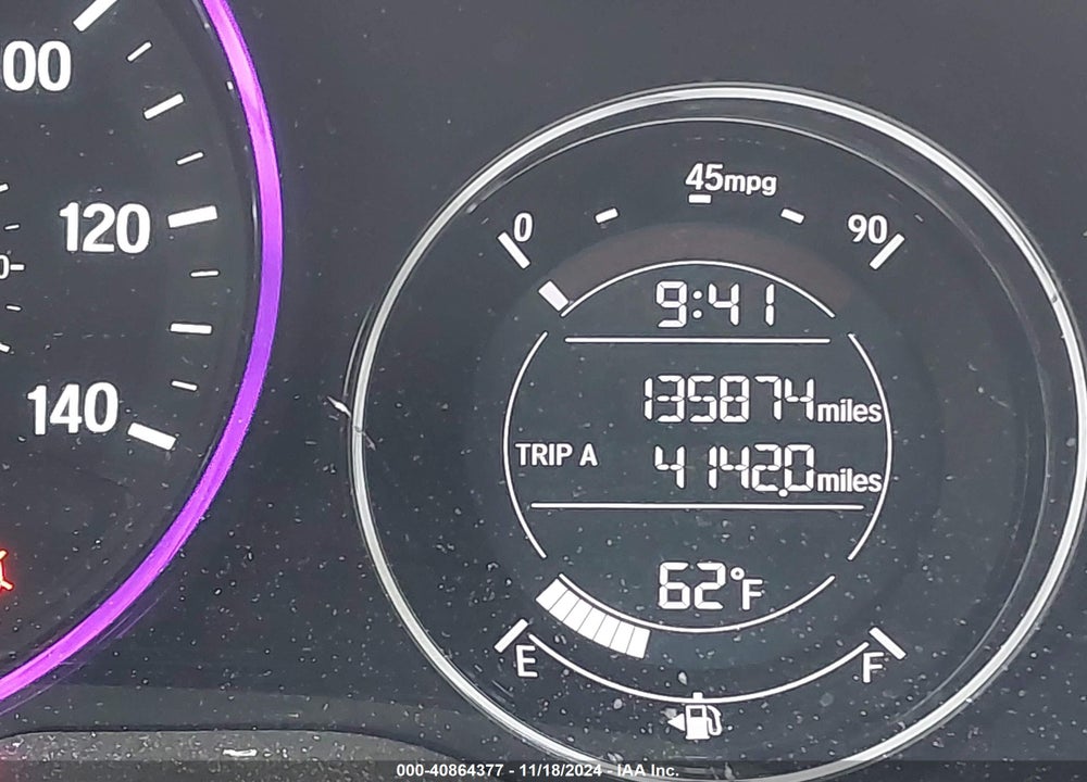 2016 HONDA HR-V EX VIN: 3CZRU6H52GM719556