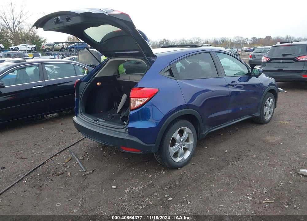 2016 HONDA HR-V EX VIN: 3CZRU6H52GM719556