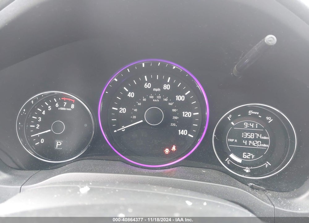 2016 HONDA HR-V EX VIN: 3CZRU6H52GM719556