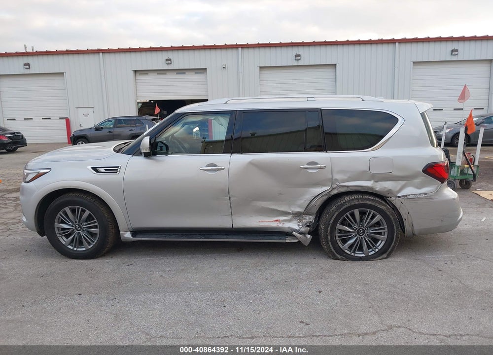 2022 INFINITI QX80 LUXE AWD VIN: JN8AZ2AEXN9291789