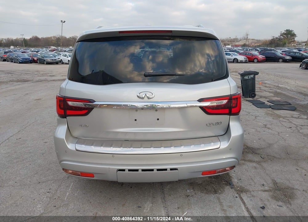 2022 INFINITI QX80 LUXE AWD VIN: JN8AZ2AEXN9291789