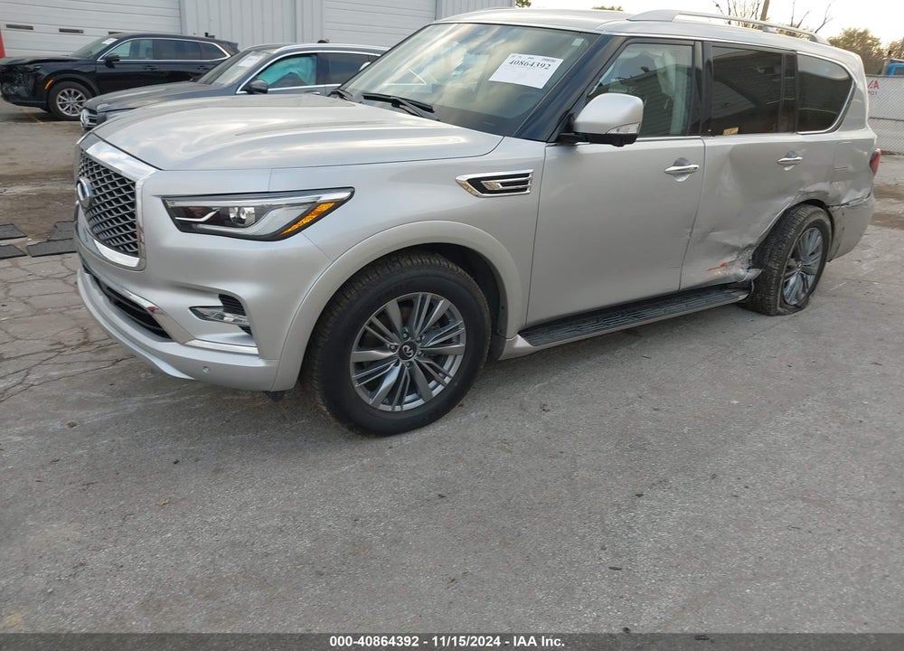 2022 INFINITI QX80 LUXE AWD VIN: JN8AZ2AEXN9291789