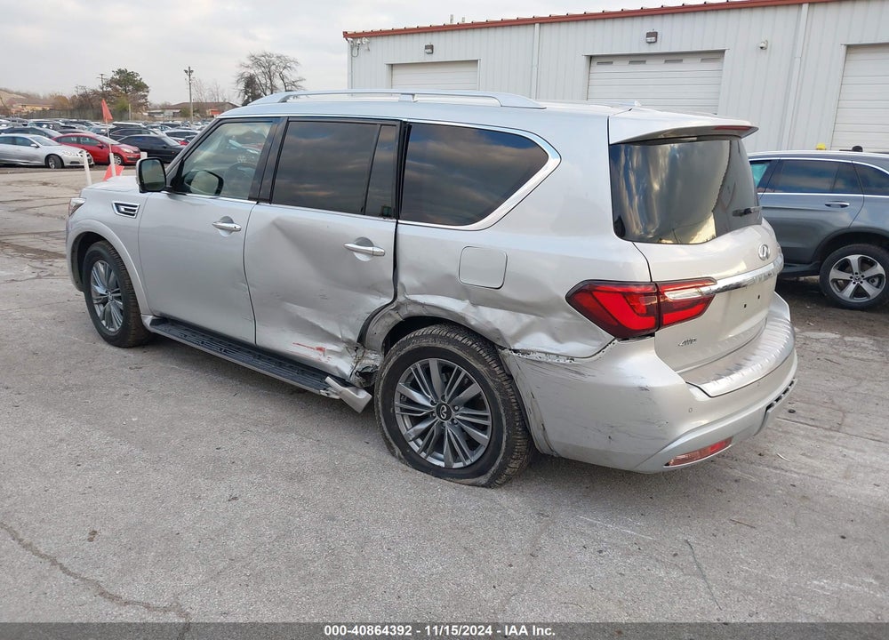 2022 INFINITI QX80 LUXE AWD VIN: JN8AZ2AEXN9291789