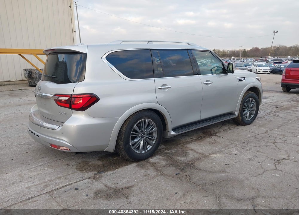 2022 INFINITI QX80 LUXE AWD VIN: JN8AZ2AEXN9291789