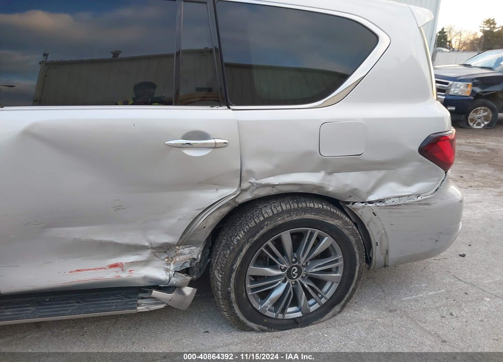2022 INFINITI QX80 LUXE AWD VIN: JN8AZ2AEXN9291789