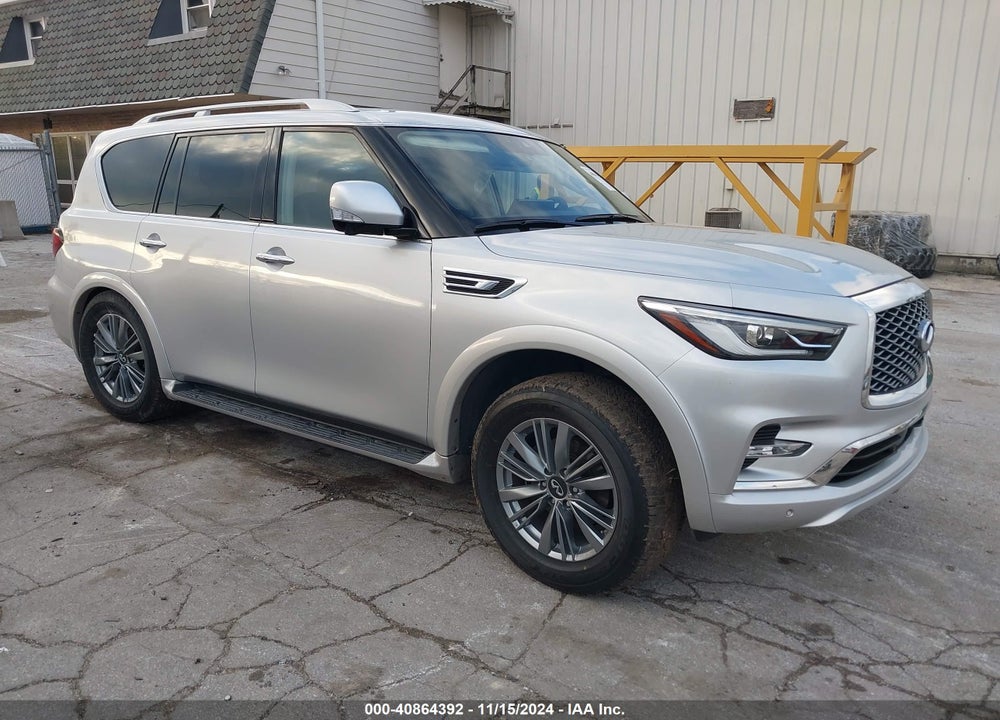 2022 INFINITI QX80 LUXE AWD VIN: JN8AZ2AEXN9291789