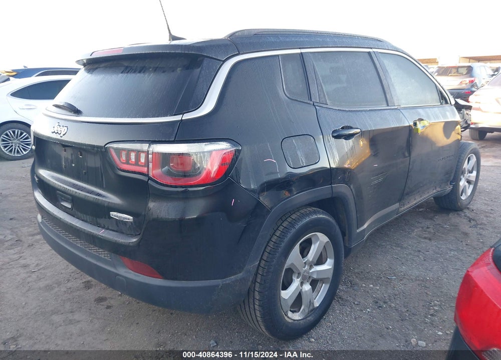 2018 JEEP COMPASS LATITUDE FWD VIN: 3C4NJCBB8JT108616