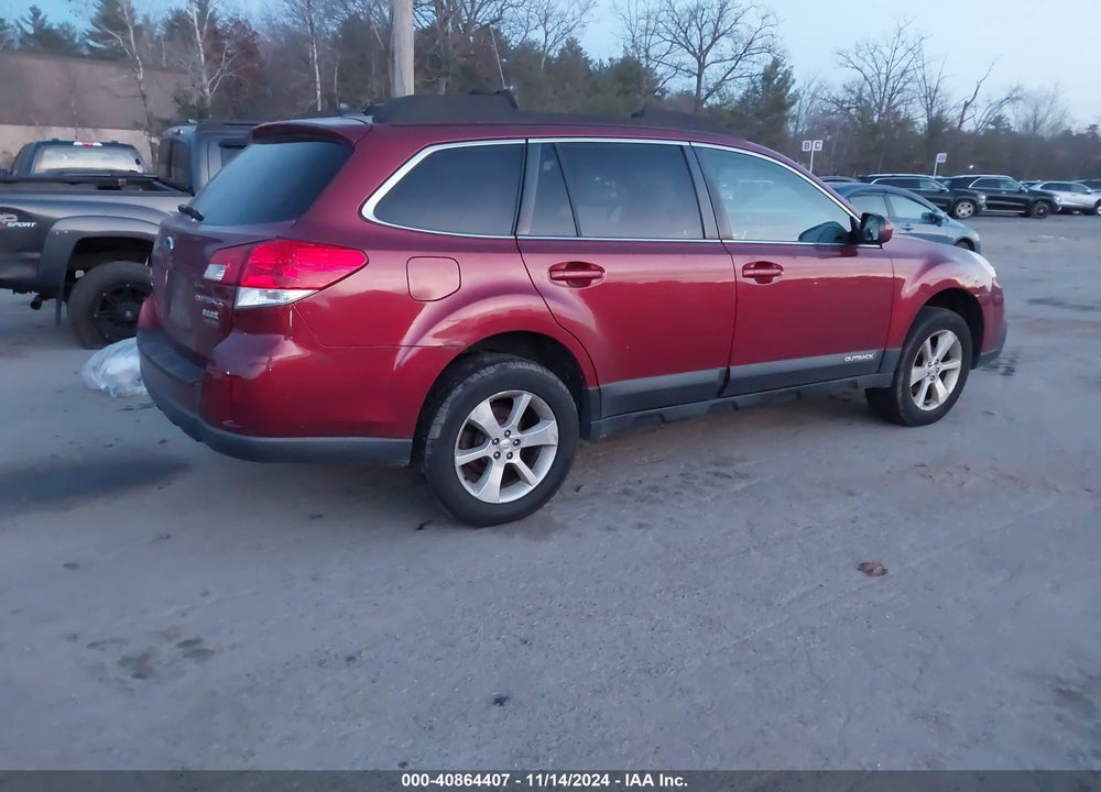 2013 SUBARU OUTBACK 2.5I LIMITED VIN: 4S4BRBLC9D3258596