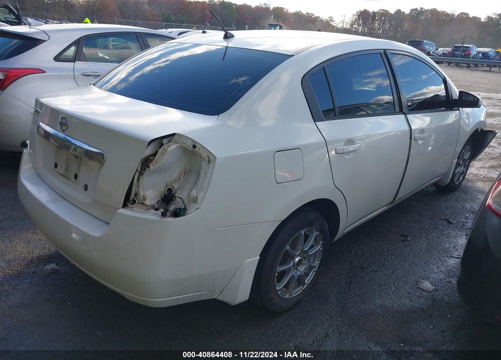 2010 NISSAN SENTRA VIN: 3N1AB6AP9AL609253