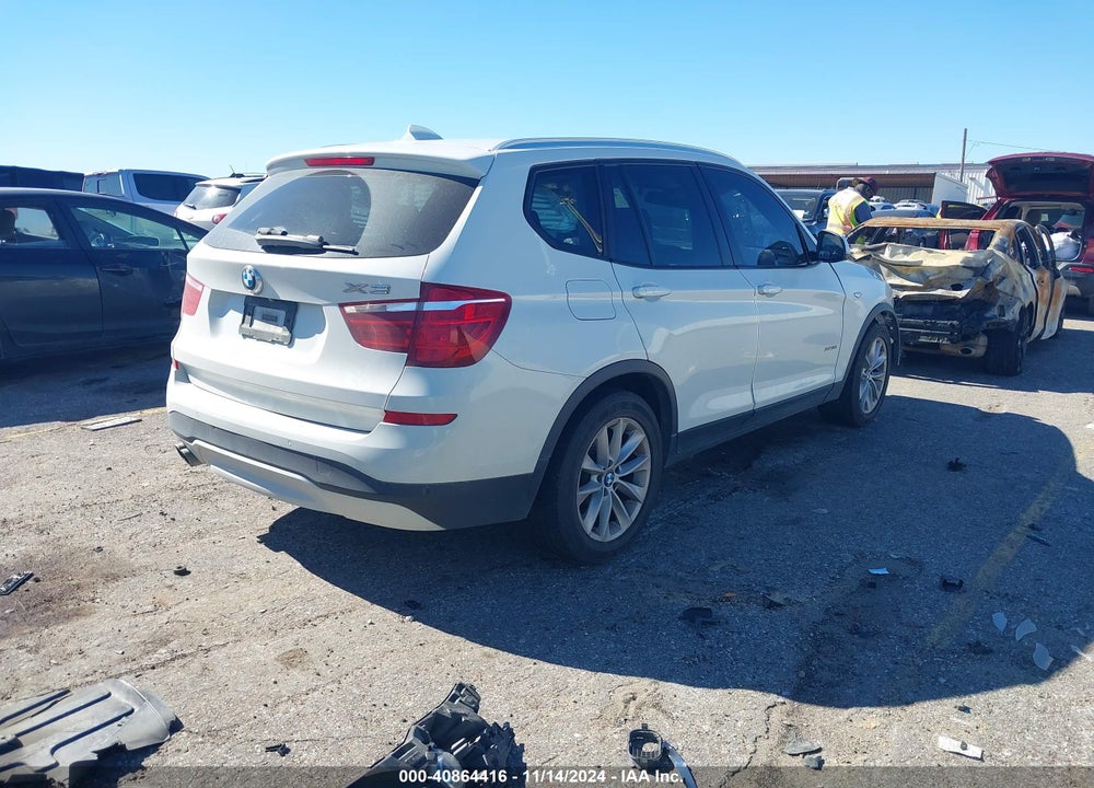 2015 BMW X3 XDRIVE28I VIN: 5UXWX9C53F0D48452