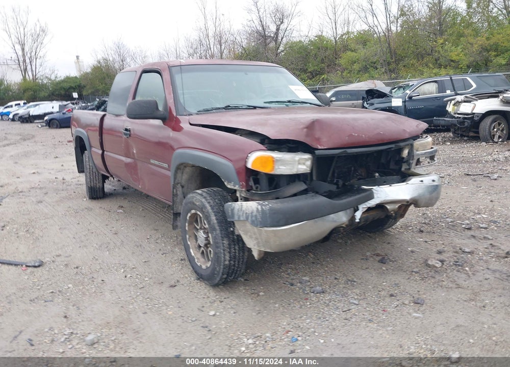 2002 GMC SIERRA 2500HD SLE VIN: 1GTHK29UX2E285696