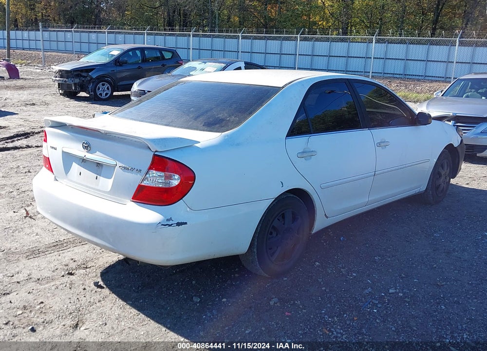 2002 TOYOTA CAMRY LE VIN: 4T1BE32K32U023483