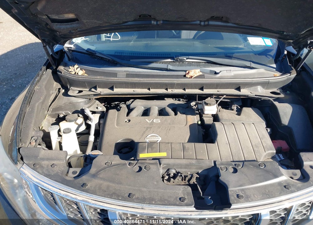 2011 NISSAN MURANO S VIN: JN8AZ1MW1BW185131