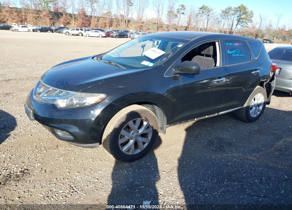 2011 NISSAN MURANO S VIN: JN8AZ1MW1BW185131