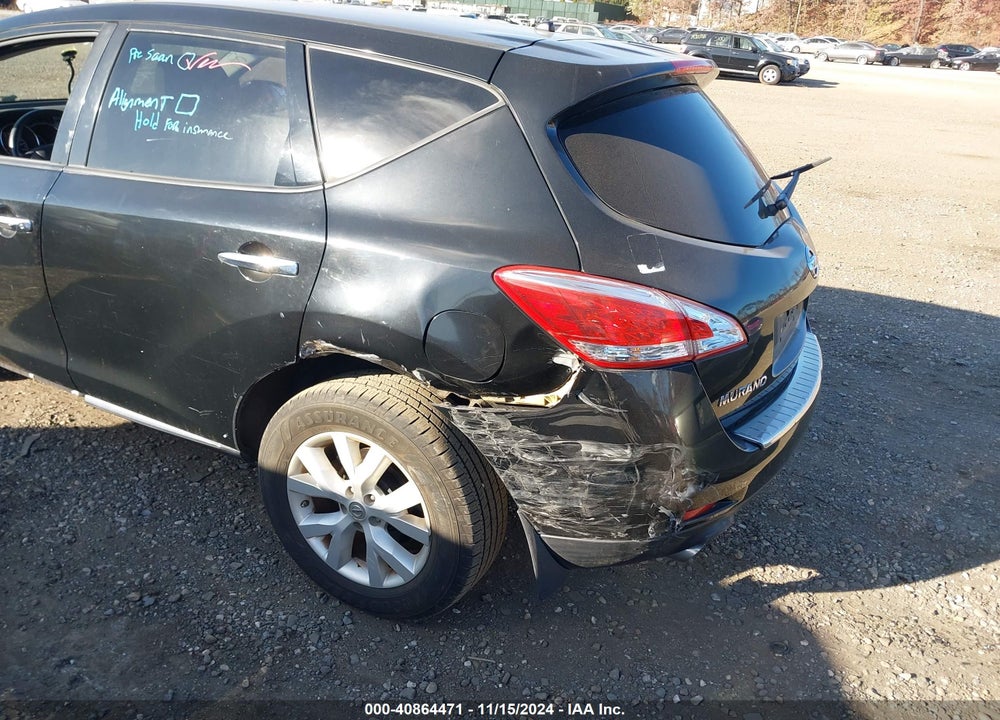 2011 NISSAN MURANO S VIN: JN8AZ1MW1BW185131