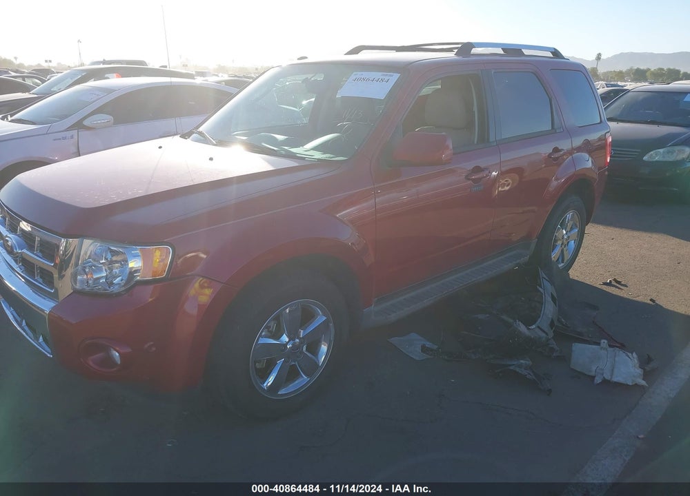 2011 FORD ESCAPE LIMITED VIN: 1FMCU0EG6BKC37960