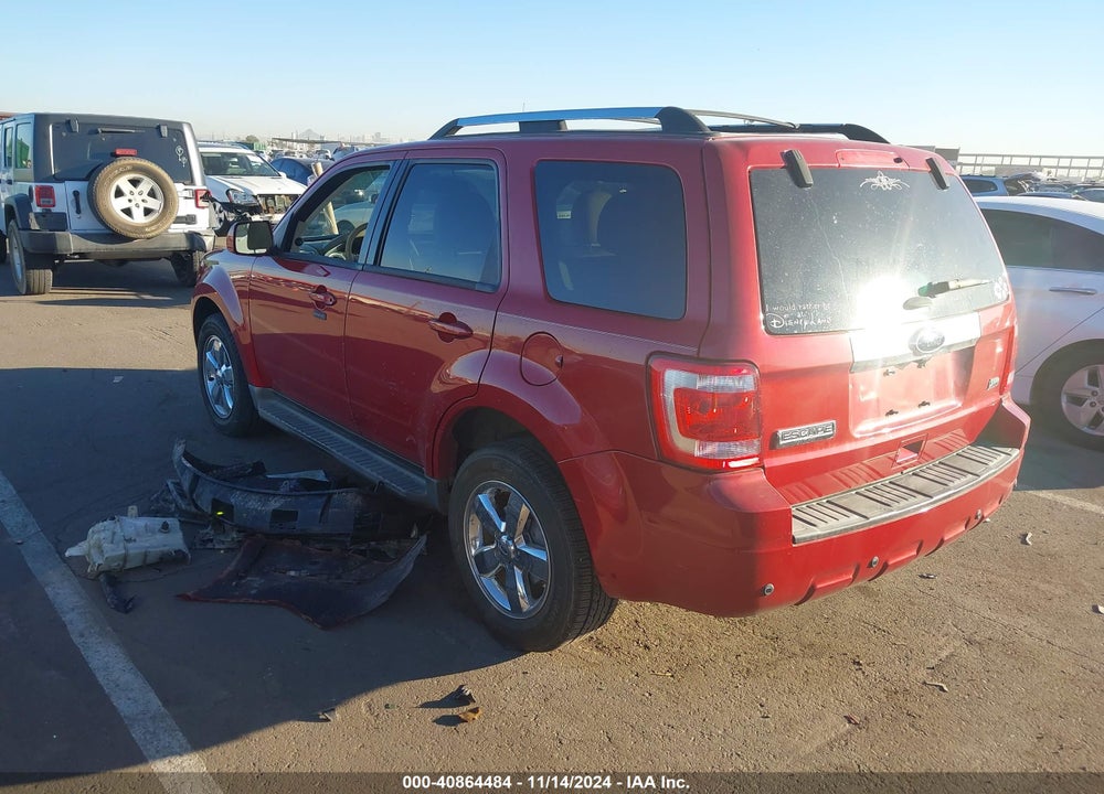 2011 FORD ESCAPE LIMITED VIN: 1FMCU0EG6BKC37960