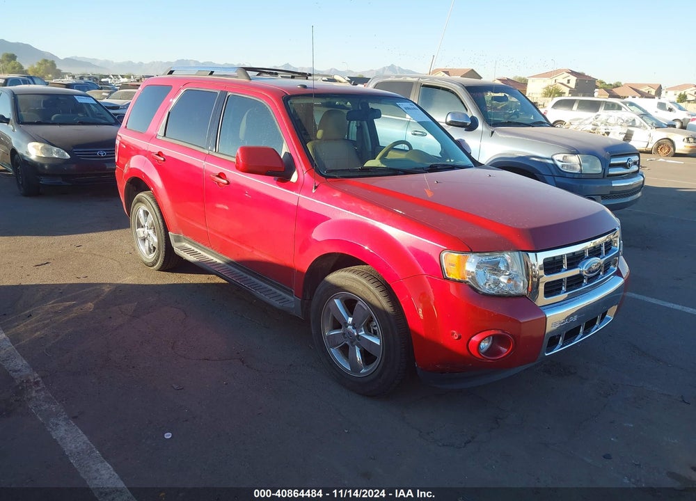 2011 FORD ESCAPE LIMITED VIN: 1FMCU0EG6BKC37960