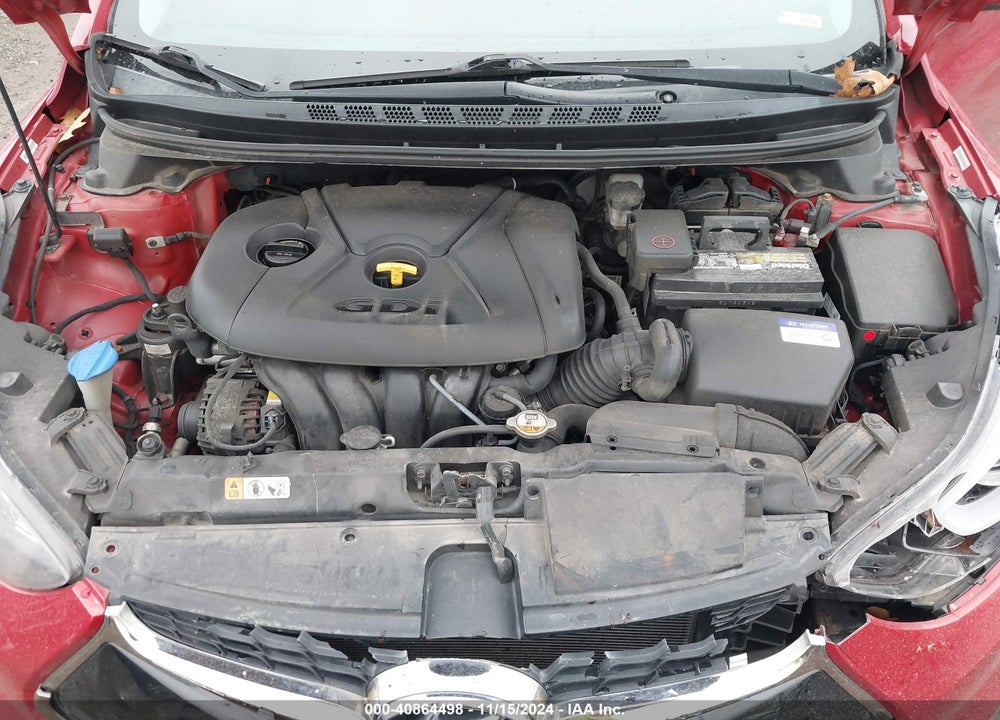 2014 HYUNDAI ELANTRA VIN: KMHDH6AH2EU026161