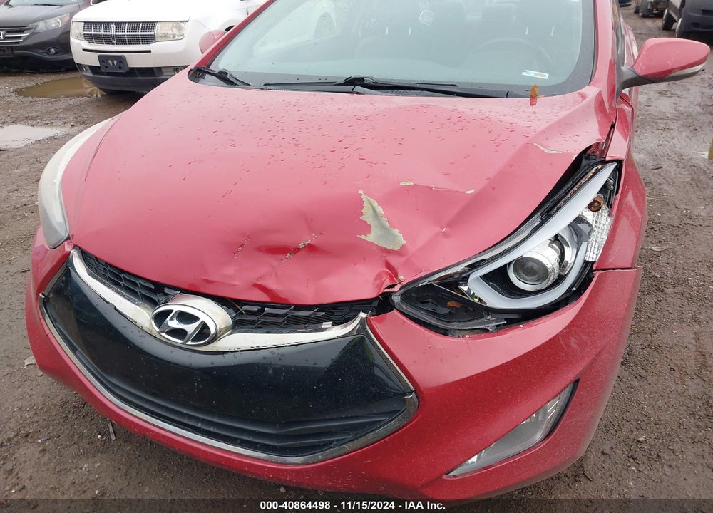 2014 HYUNDAI ELANTRA VIN: KMHDH6AH2EU026161