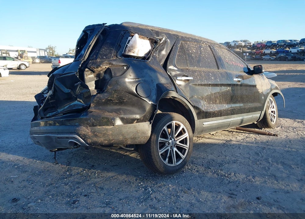 2016 FORD EXPLORER LIMITED VIN: 1FM5K8F8XGGA46573